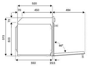 Духовой шкаф Bertazzoni F6011MODETX фото 3 в Екатеринбурге
