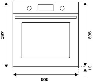 Духовой шкаф Bertazzoni F609HEREKTAX фото 4 в Екатеринбурге