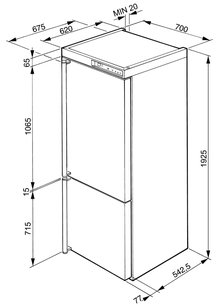 Холодильник Smeg FA390X3 фото 2 в Екатеринбурге