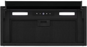 Встраиваемая вытяжка KRONA Изида 600 черное закаленное стекло (Isida 600 black SGC) фото 4 в Екатеринбурге