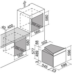Духовой шкаф Barazza 1FEVMP фото 3 в Екатеринбурге