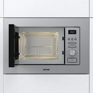 Встраиваемая микроволновая печь с грилем Gorenje BMI201AG1X фото 3 в Екатеринбурге