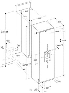 Холодильник Gaggenau RF 463-203 фото 2 в Екатеринбурге