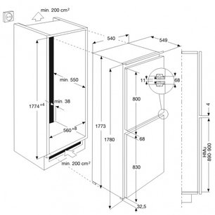 Холодильник AEG SCN71800F0 фото 3 в Екатеринбурге