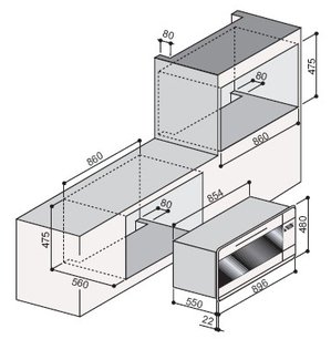 Духовой шкаф Ilve 948-SSTC фото 4 в Екатеринбурге
