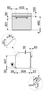 Духовой шкаф Smeg SF750OT фото 3 в Екатеринбурге
