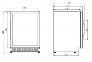 Шкаф для напитков Dometic C50G Beer фото 2 в Екатеринбурге