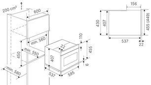 Компактный духовой шкаф Kuppersbusch CBP 6332.0 S5 Black Velvet фото 4 в Екатеринбурге
