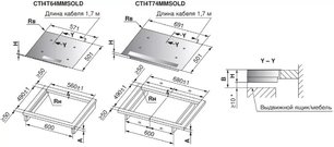 Варочная панель Фауцуг CookTopInduction V4000 CTI4T64MMSOLD фото 4 в Екатеринбурге Варочная панель V-ZUG CookTopInduction V4000 CTI4T64MMSOLD фото 4 в Екатеринбурге