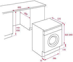 Встраиваемая стиральная машина Teka LI5 1481 EU EXP фото 2 в Екатеринбурге