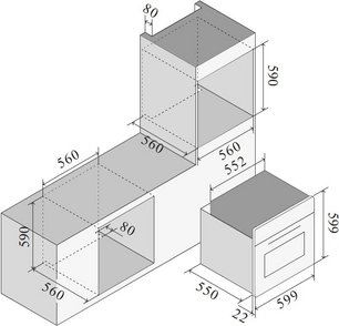 Духовой шкаф Ilve OV601GL3/BK фото 2 в Екатеринбурге