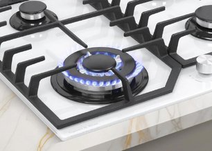 Газовая варочная панель из закаленного стекла Зигмунд Штайн M 32.6 W фото 3 в Екатеринбурге Газовая варочная панель из закаленного стекла Zigmund Shtain M 32.6 W фото 3 в Екатеринбурге