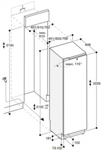Встраиваемый морозильник Gaggenau RF461304 фото 3 в Екатеринбурге