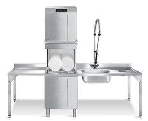 Купольная посудомоечная машина Smeg HTY520D фото 4 в Екатеринбурге