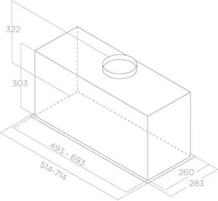 Встраиваемая вытяжка Элика LANE SENSOR IX/A/72 фото 3 в Екатеринбурге Встраиваемая вытяжка Elica LANE SENSOR IX/A/72 фото 3 в Екатеринбурге