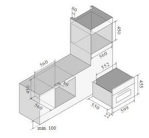 Духовой шкаф Ilve 645SLZT4/SS фото 2 в Екатеринбурге