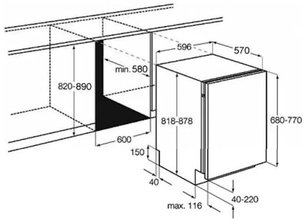 Посудомоечная машина AEG F88030VIP фото 2 в Екатеринбурге