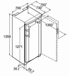Морозильник Либхер GN 2613 Comfort NoFrost фото 3 в Екатеринбурге Морозильник Liebherr GN 2613 Comfort NoFrost фото 3 в Екатеринбурге