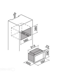 Микроволновая печь Barazza 1MOEN фото 3 в Екатеринбурге