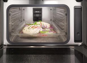 Пароварка с СВЧ Miele DGM6800 CLST фото 3 в Екатеринбурге