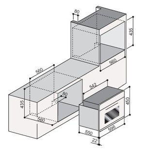 Духовой шкаф Ilve 645-LMP фото 2 в Екатеринбурге