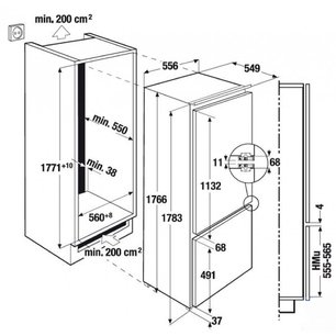 Холодильник Kuppersbusch IKEF 3080-2 Z 3 фото 2 в Екатеринбурге