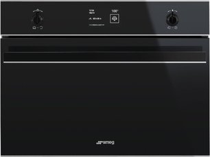 Компактный духовой шкаф комбинированный с пароваркой Smeg SF4603VCNX фото в Екатеринбурге