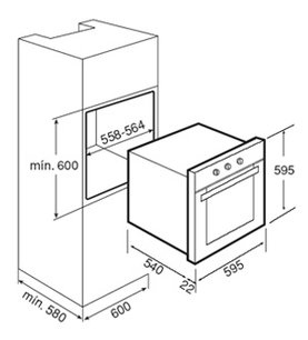 Духовой шкаф Teka HE 610 BLACK фото 2 в Екатеринбурге