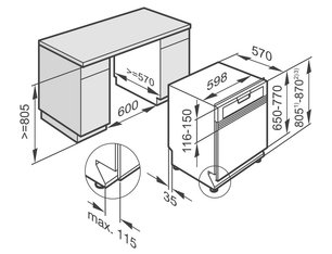 Посудомоечная машина Miele G 5100 SCi фото 2 в Екатеринбурге