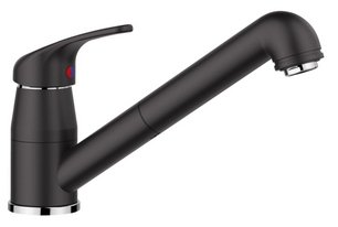 Смеситель Blanco DARAS-S 526234 Silgranit черный