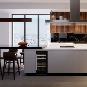 Встраиваемый винный шкаф Dunavox DAUF-32.78DMB фото 4 в Екатеринбурге