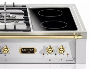Варочная панель Lofra TRS126/5C BRASS фото 2 в Екатеринбурге