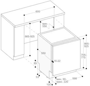 Встраиваемая посудомоечная машина Gaggenau DF481162 фото 4 в Екатеринбурге