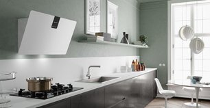 Вытяжка Фабер SOFT EDGE GREY LONDON A80 фото 3 в Екатеринбурге Вытяжка Faber SOFT EDGE GREY LONDON A80 фото 3 в Екатеринбурге