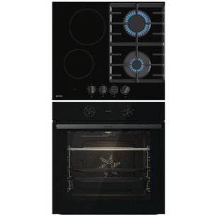 Gorenje (варочная панель GCE691BSC + духовой шкаф BO6717E03BG) фото в Екатеринбурге