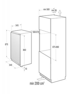 Однокамерный холодильник Gorenje Plus GDR 67088 B фото 3 в Екатеринбурге