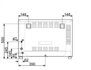 Конвекционная печь Смег ALFA144GH1 фото 3 в Екатеринбурге Конвекционная печь Smeg ALFA144GH1 фото 3 в Екатеринбурге