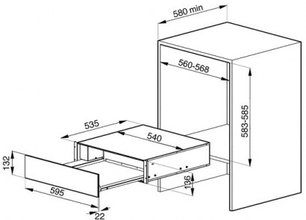 Подогреватель Smeg CT15P фото 2 в Екатеринбурге