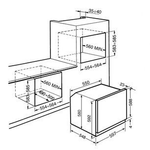 Духовой шкаф Smeg SFP120B фото 3 в Екатеринбурге