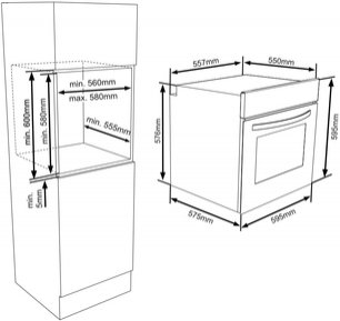 Духовой шкаф Zigmund Shtain EN 106.511 B фото 2 в Екатеринбурге