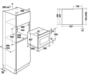 Компактный духовой шкаф с микроволнами Kuppersbusch CBM 6550.0 G4 Gold фото 4 в Екатеринбурге