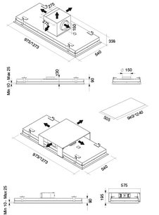 Встраиваемая вытяжка FALMEC STELLA PLUS IS.120 STAINLESS STEEL фото 4 в Екатеринбурге Встраиваемая вытяжка FALMEC STELLA PLUS IS.120 STAINLESS STEEL фото 4 в Екатеринбурге