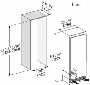 Встраиваемый морозильник Miele F 2813 Vi MasterCool фото 3 в Екатеринбурге