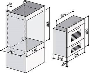 Духовой шкаф Restart ELF037 Stainless-Steel фото 3 в Екатеринбурге