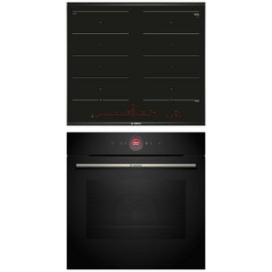 Bosch (варочная панель PXX675DC1E + духовой шкаф HBG 7721B1) фото в Екатеринбурге