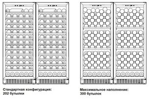 Винный шкаф Dometic C101G Double Wooden Walnut фото 2 в Екатеринбурге