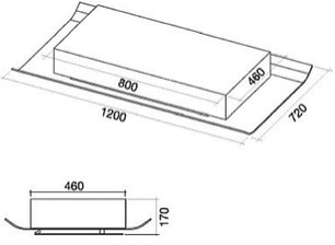 Вытяжка Falmec Cielo 120 ix (600) ECP фото 4 в Екатеринбурге