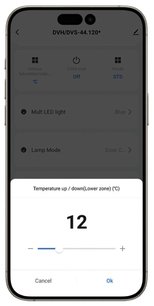 Встраиваемый винный шкаф Dunavox DVP-19.50B фото 3 в Екатеринбурге