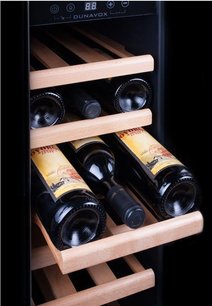 Винный шкаф Dunavox DX-19.58BK/DP фото 4 в Екатеринбурге