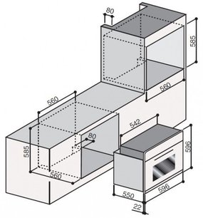 Духовой шкаф Ilve 600-AMP IX фото 3 в Екатеринбурге